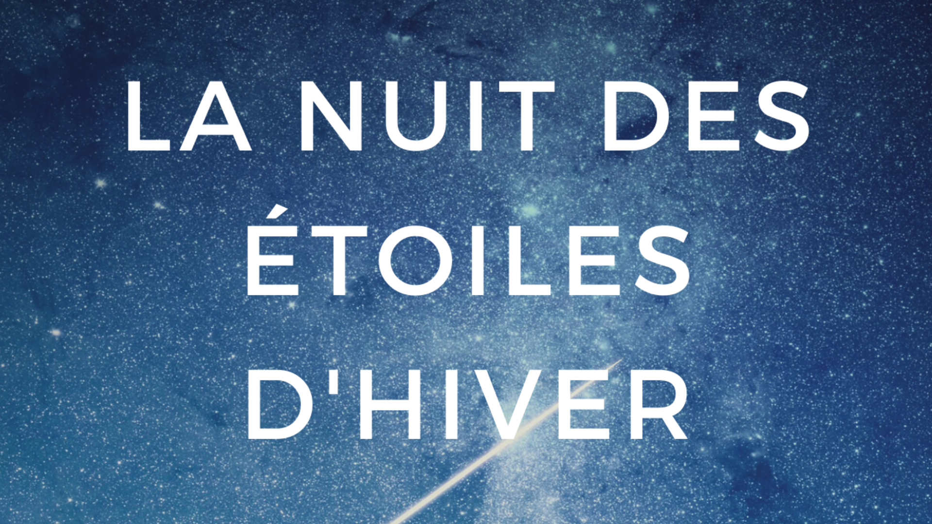 Nuit des étoiles d'hiver | CY Biblothèque universitaire
