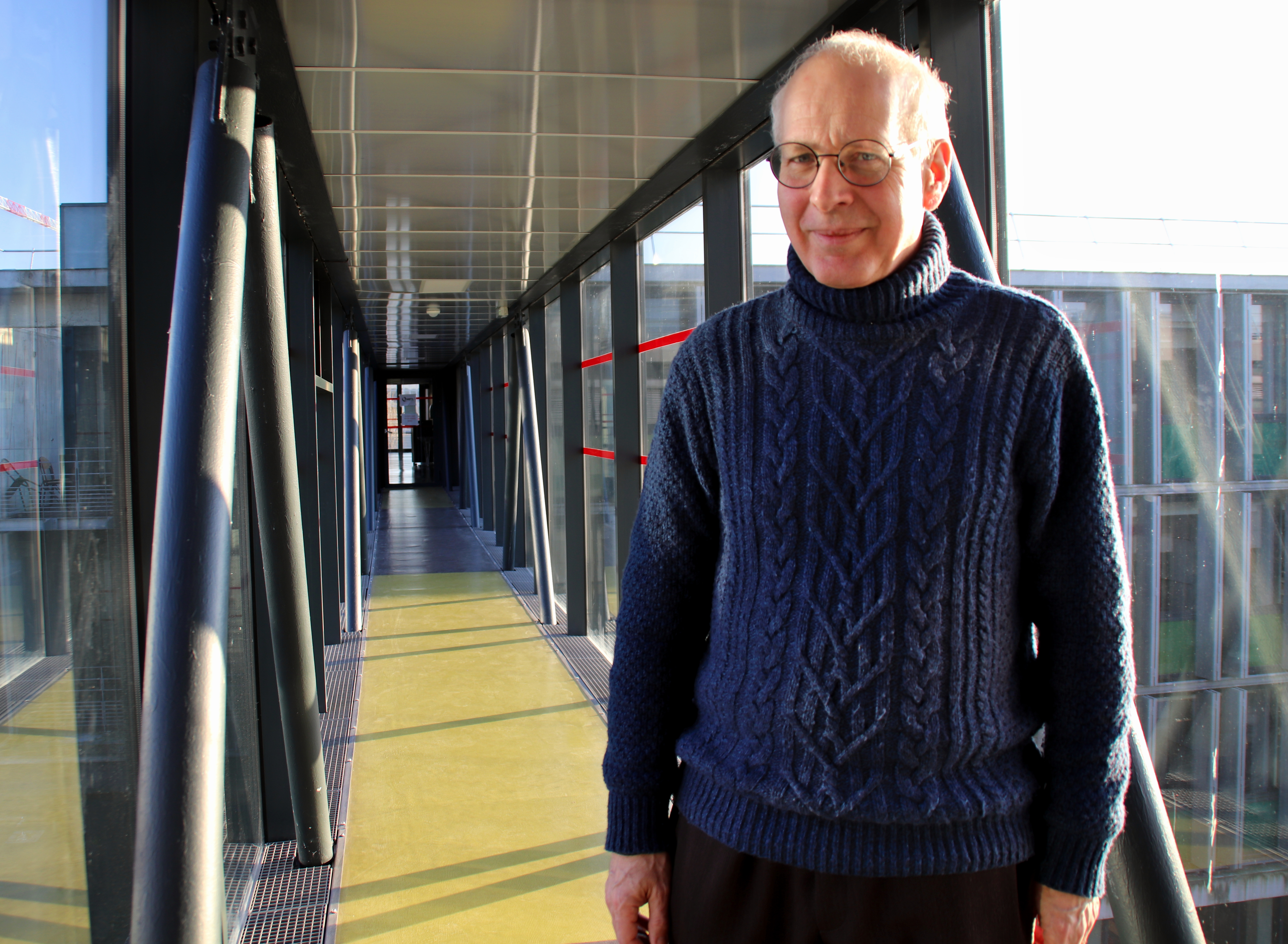 Michel Jordan, ingénieur de recherche à CY Cergy Paris Université depuis près de 30 ans.