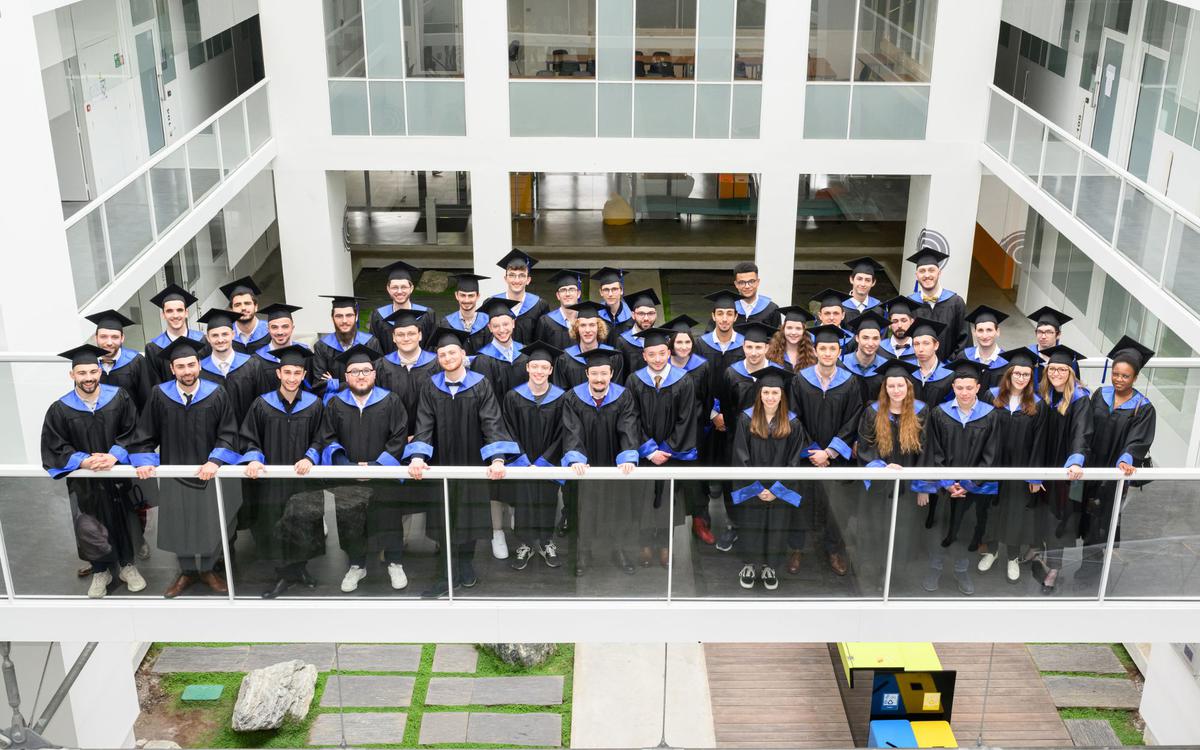 Remise des diplômes CY Tech Pau