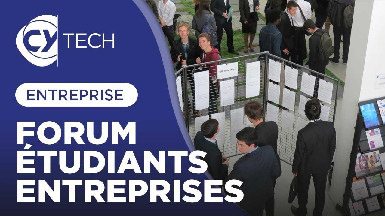 forum étudiants entreprises 2023 cy tech