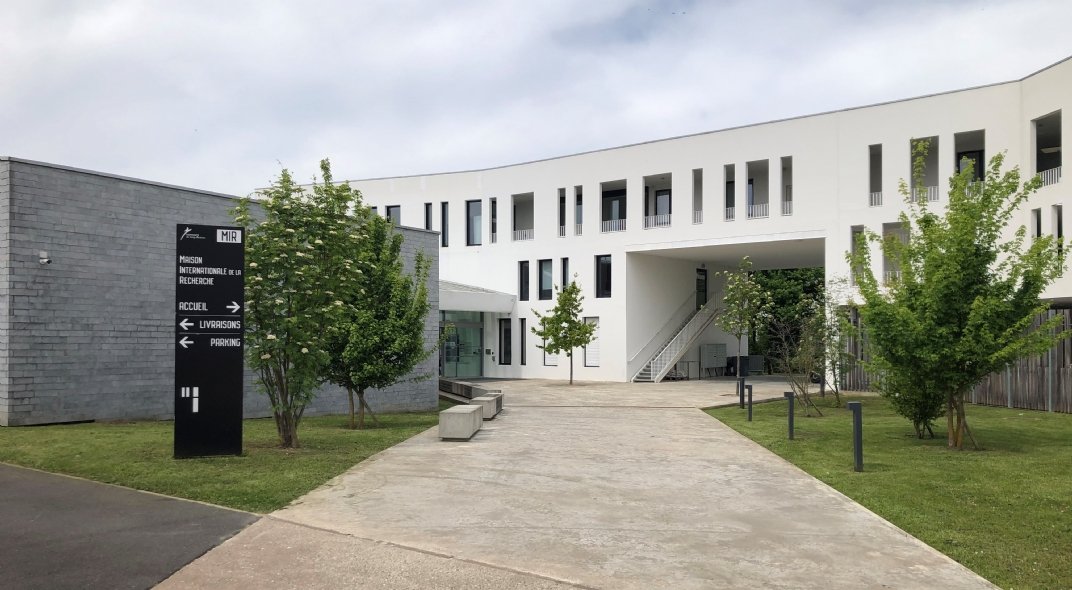 Maison internationale de la recherche (MIR) de CY Cergy Paris université.