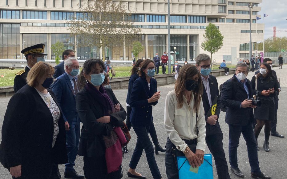 Visite de la ministre Amélie de Montchalin à CY Cergy-Paris Université