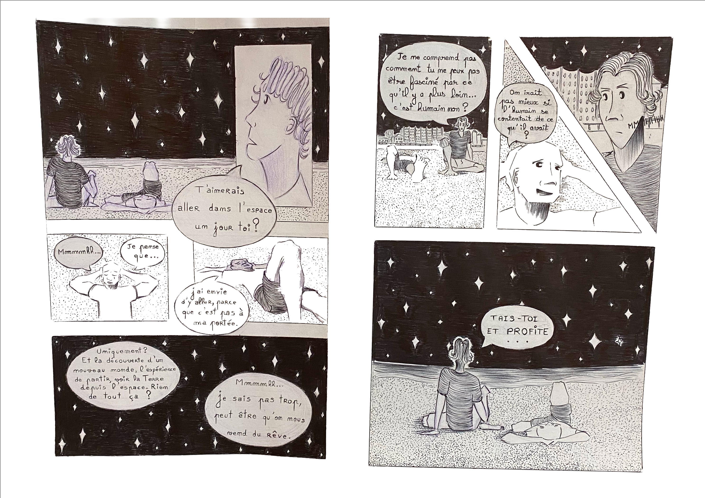 planche de BD - Titouan DUMUSOY