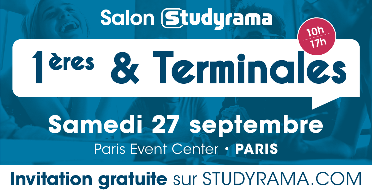 CY au Salon Studyrama des 1ères et Terminales