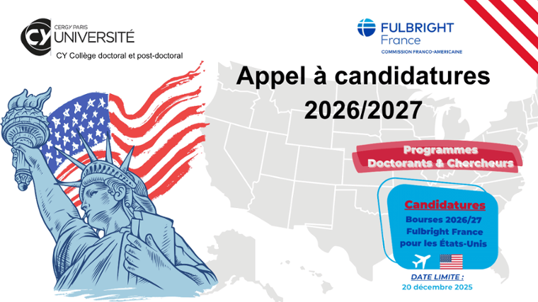 Bourse Fulbright- Etats-Unis 2026/2027