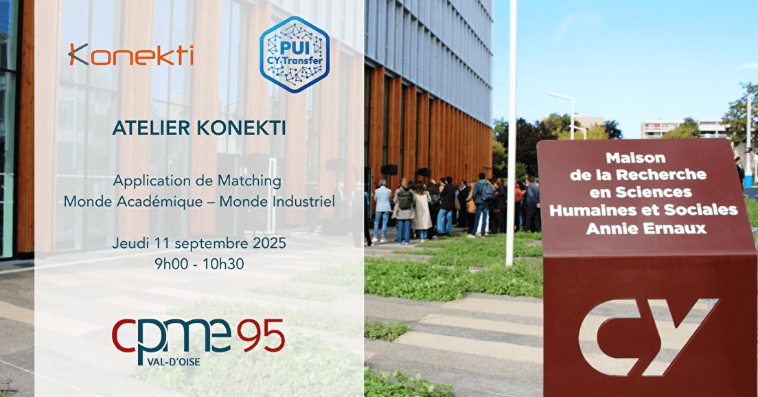Atelier konekti organisé pour les adhérents de la CPME du Val d’Oise