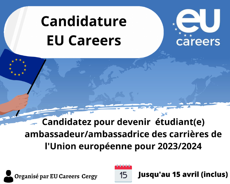 Recherche ambassadeur EU Careers 2023-2024