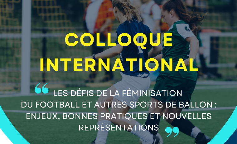 Colloque féminisation du football et autres sports de ballon