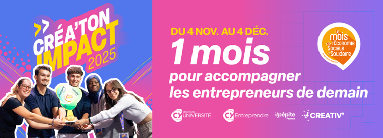 Créa’Ton Impact 2025 : un challenge immersif pour 500 étudiants de CY Alliance