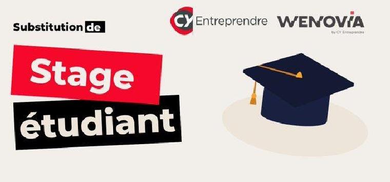 Substitution de stage étudiant CY Entreprendre