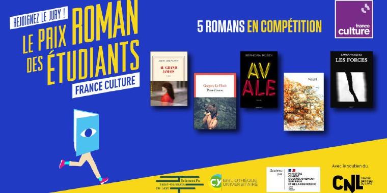 Les romans du prix du Roman des Etudiants de France Culture sont arrivés