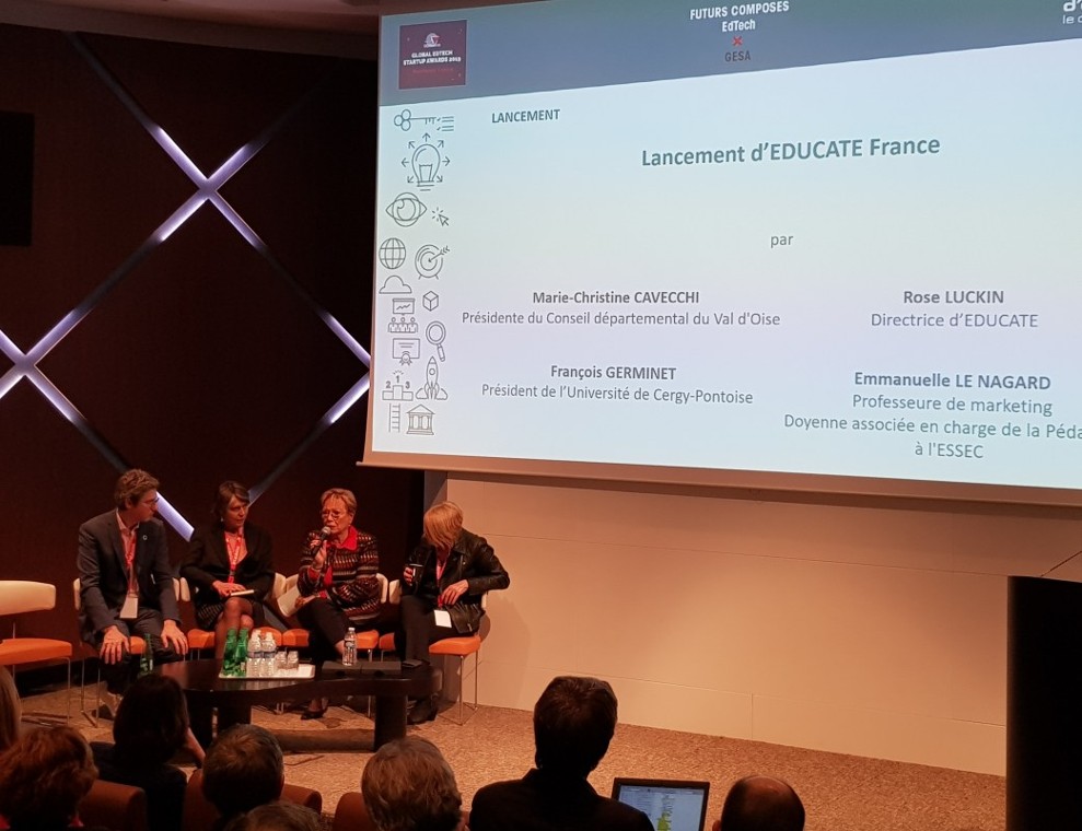 Le Département du Val d’Oise, CY Cergy Paris Université et l’ESSEC lancent un accélérateur scientifique pour les acteurs de la EdTech en partenariat avec l’université londonienne UCL