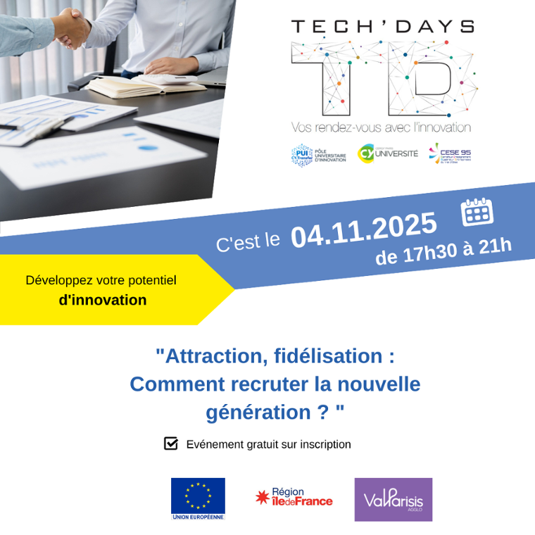 Tech'Days | Attraction, fidélisation, comment recruter la nouvelle génération ?