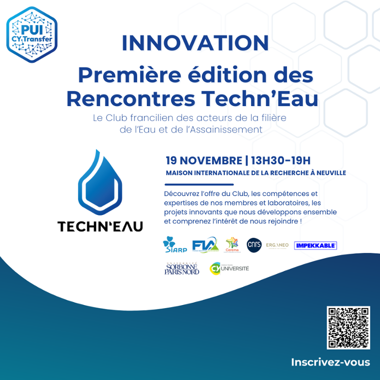 Participez aux Premières Rencontres Techn’Eau