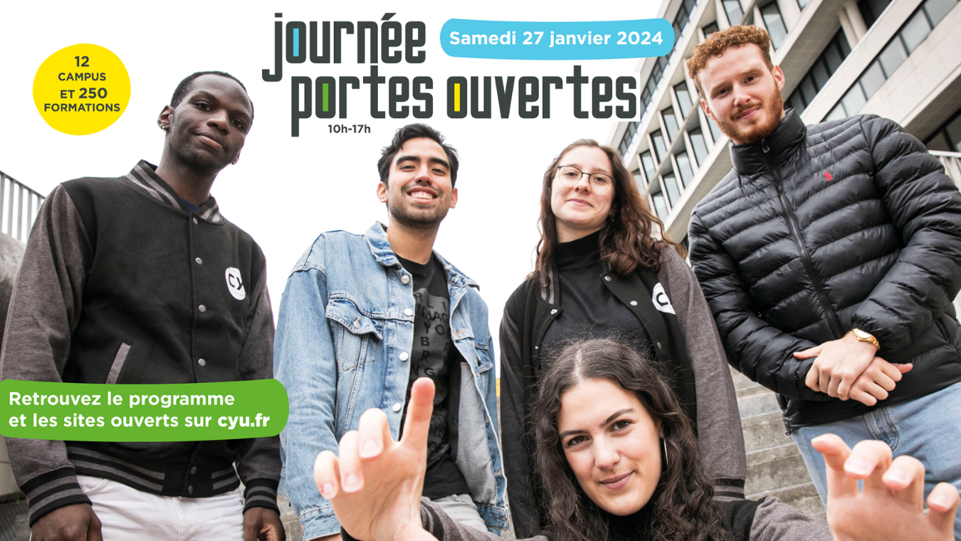 Journée Portes Ouvertes 2024 à CY Cergy Paris Université