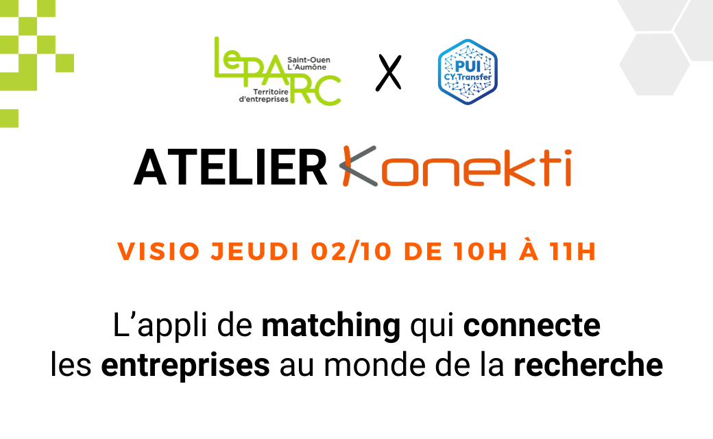 Webinaire – Atelier konekti pour les entreprises du Parc de Saint Ouen l’Aumône