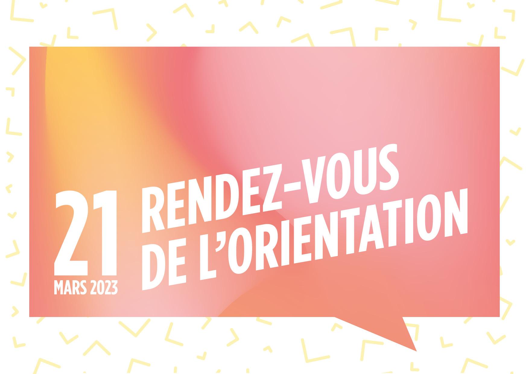 RDV de l'orientation