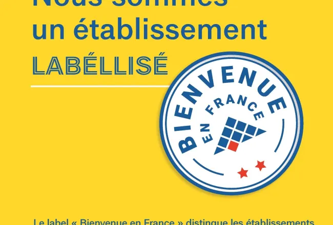 Label Bienvenue en France 2 étoiles en 2024