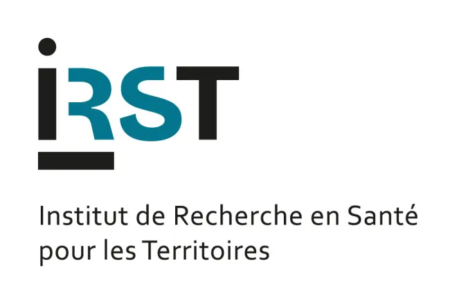 Logo de l'IRST, institut de recherche en santé pour les territoires