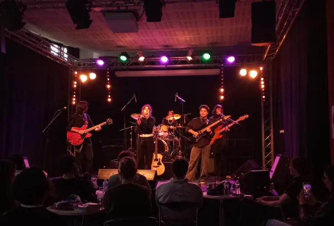 Photo d'un précédent concert live session