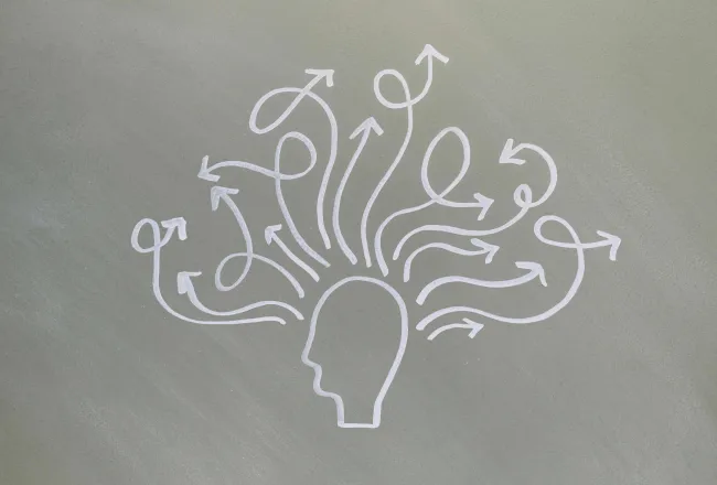 Illustration représentant la santé mentale