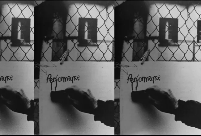 Écriture du mot Performance