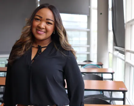 Apprentie, Judith se spécialise dans la gestion de patrimoine